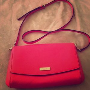 Kate spade coral laurel way bag